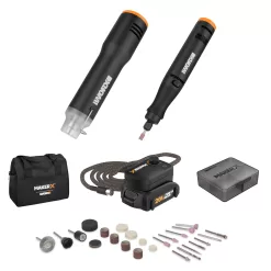 WORX POWER SHARE Variable Speed Cordless 20-volt Max Crafting Rotary Tool Kit
