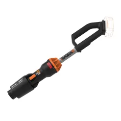 WORX Power Share Leafjet 20-volt 400-CFM 125-MPH Battery Handheld Leaf Blower 4 Ah (Battery and Charger Not Included)