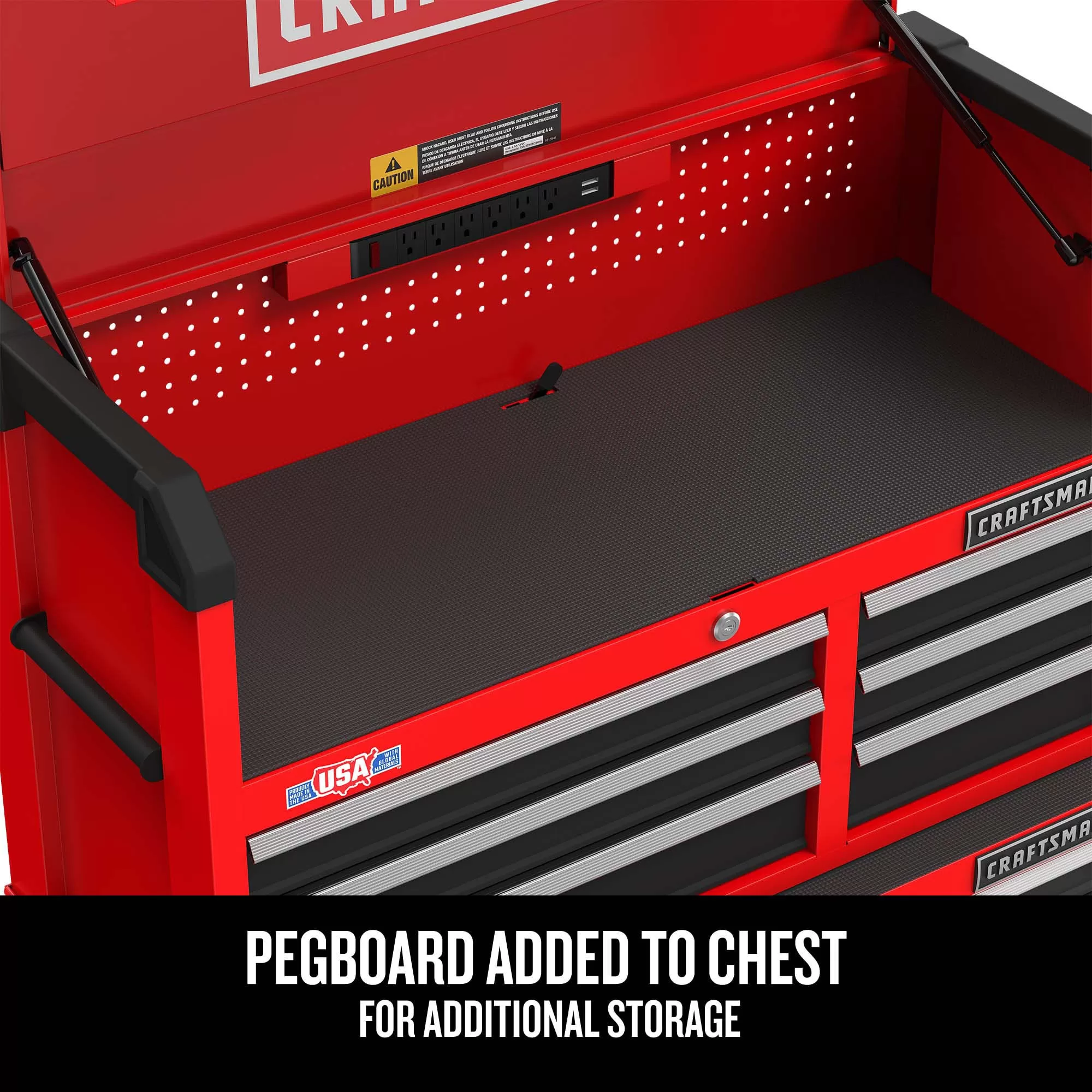 CRAFTSMAN 2000 Series 26-in W x 24.7-in H 4-Drawer Steel Tool Chest (Red)
