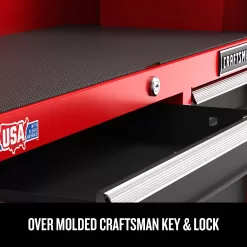 CRAFTSMAN 2000 Series 26-in W x 24.7-in H 4-Drawer Steel Tool Chest (Red)