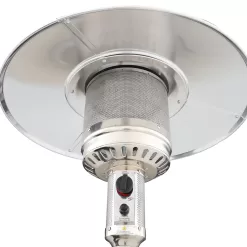 Style Selections 48000-BTU White Steel Floorstanding Liquid Propane Patio Heater