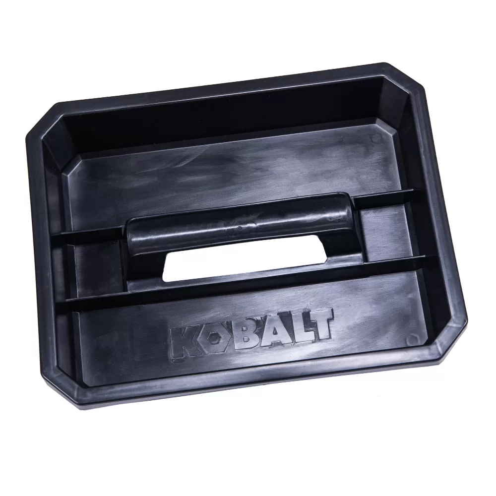 Kobalt CASESTACK 21.5-in Black Plastic Wheels Lockable Tool Box