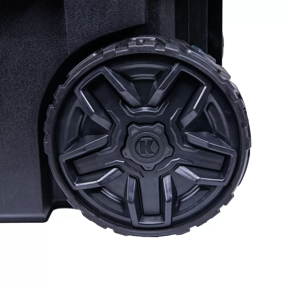 Kobalt CASESTACK 21.5-in Black Plastic Wheels Lockable Tool Box
