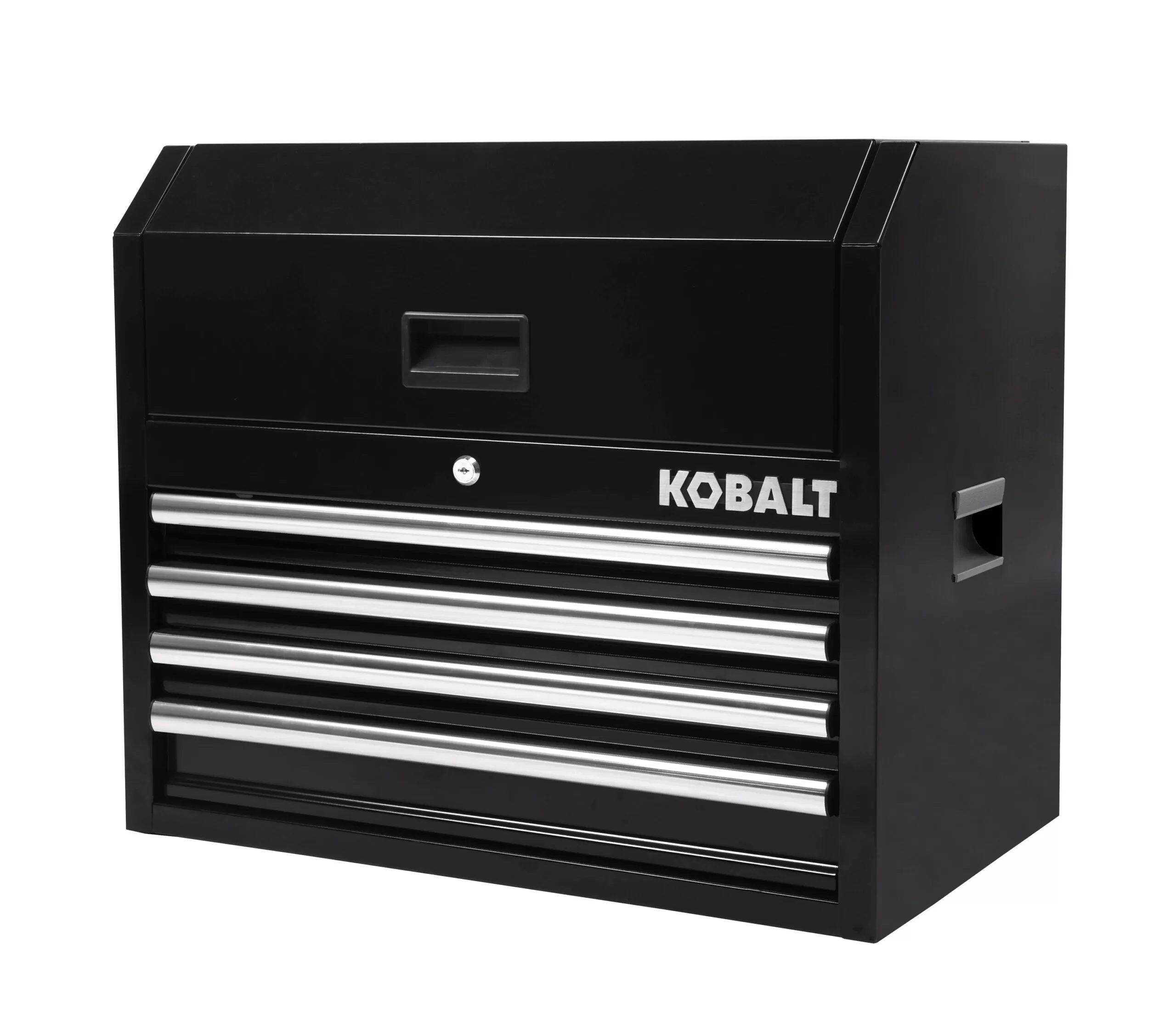 Kobalt 26-in W x 22-in H 4-Drawer Steel Tool Chest (Black)