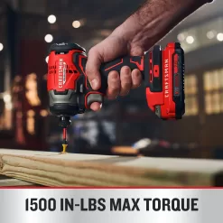 CRAFTSMAN V20 RP 2-Tool Brushless Power Tool Combo Kit with Soft Case (2-Batteries Included and Charger Included)