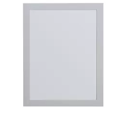 Style Selections Davies 30-in Gray Single Sink Bathroom Vanity with White Cultured Marble Top (Mirror Included)
