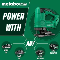 Metabo HPT Jig saw CJ18DAQ4M 18-volt | Variable Speed Trigger | Cordless (Tool Only)