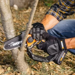 WORX Power Share 20-volt 6-in Battery Chainsaw (Battery and Charger Not Included)