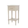 allen + roth 14-in W x 28-in H Gray Wood End Table Assembly Required
