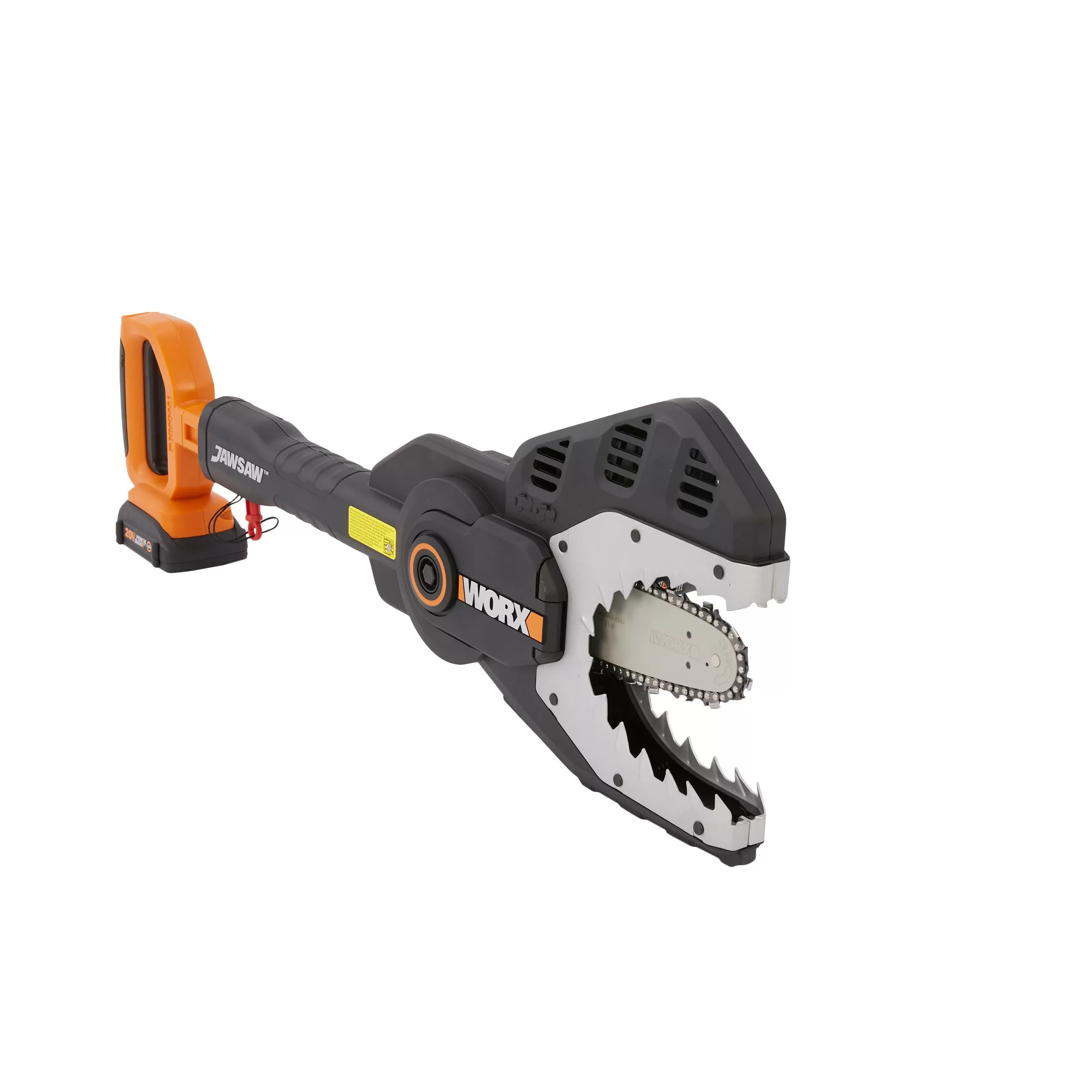 WORX Jaw Saw 20-volt 6-in Battery 2 Ah Chainsaw (Battery and Charger Included)