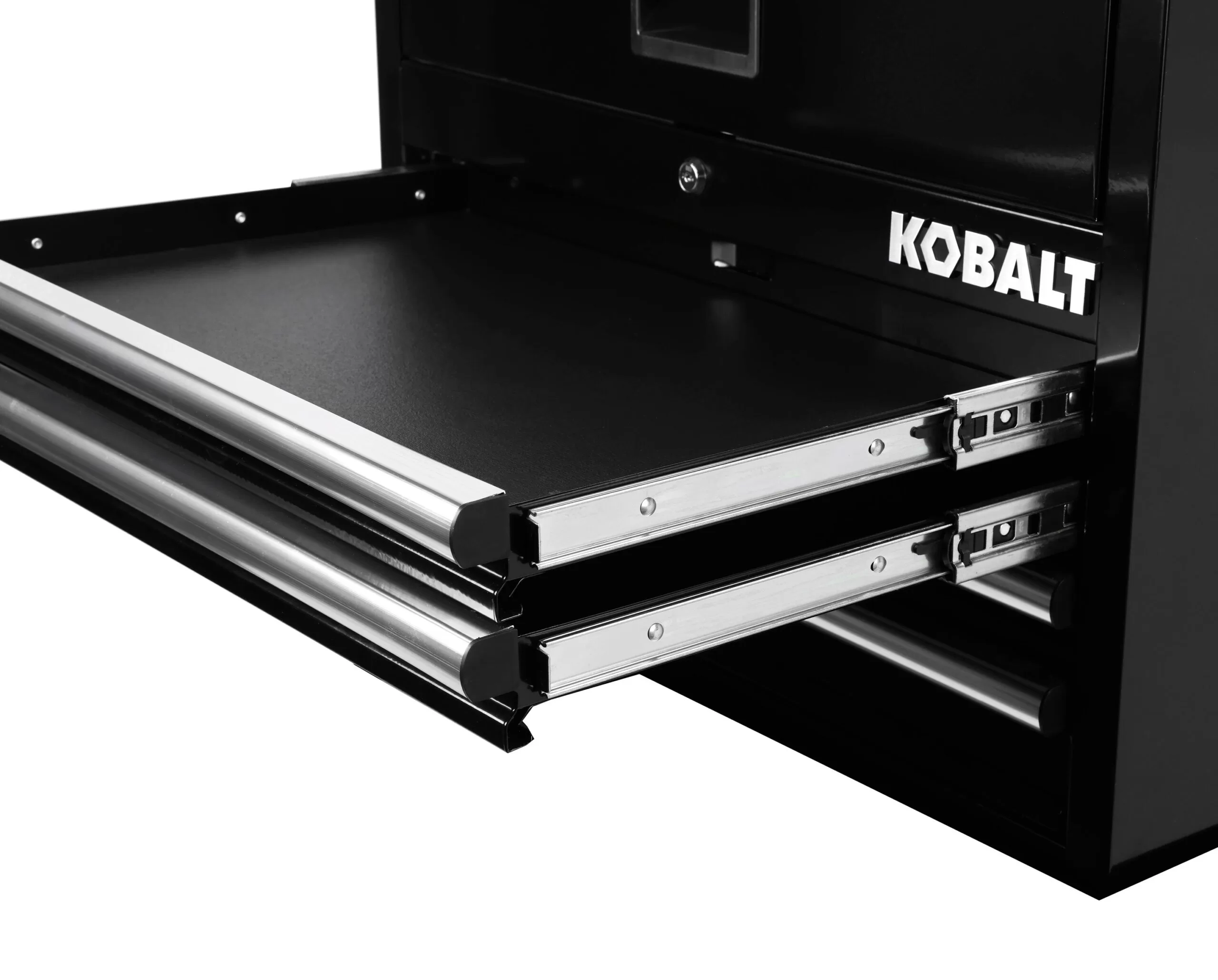Kobalt 26-in W x 22-in H 4-Drawer Steel Tool Chest (Black)