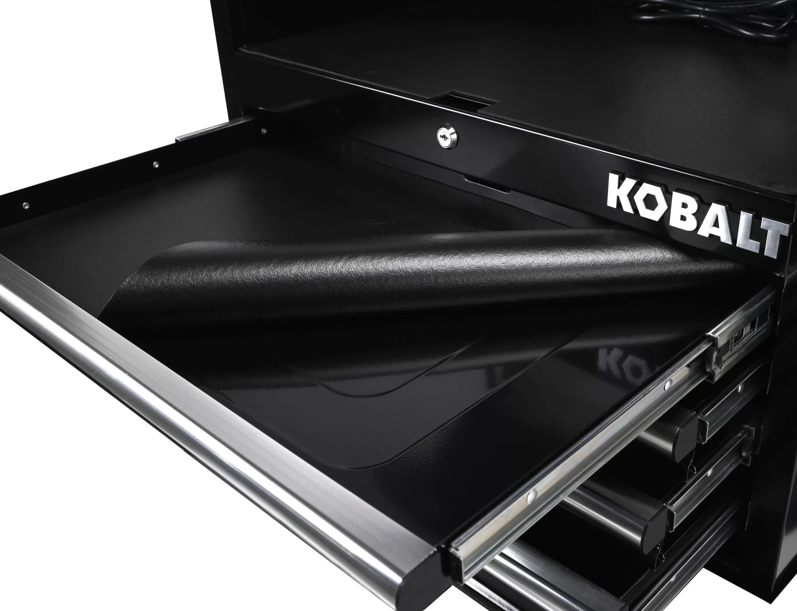 Kobalt 26-in W x 22-in H 4-Drawer Steel Tool Chest (Black)