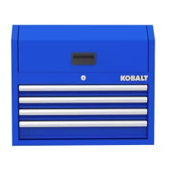 Kobalt 26-in W x 22-in H 4-Drawer Steel Tool Chest (Blue)