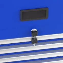 Kobalt 26-in W x 22-in H 4-Drawer Steel Tool Chest (Blue)