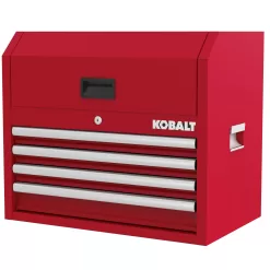 Kobalt 26-in W x 22-in H 4-Drawer Steel Tool Chest (Red)