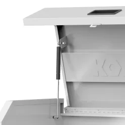 Kobalt 26-in W x 22-in H 4-Drawer Steel Tool Chest (White)