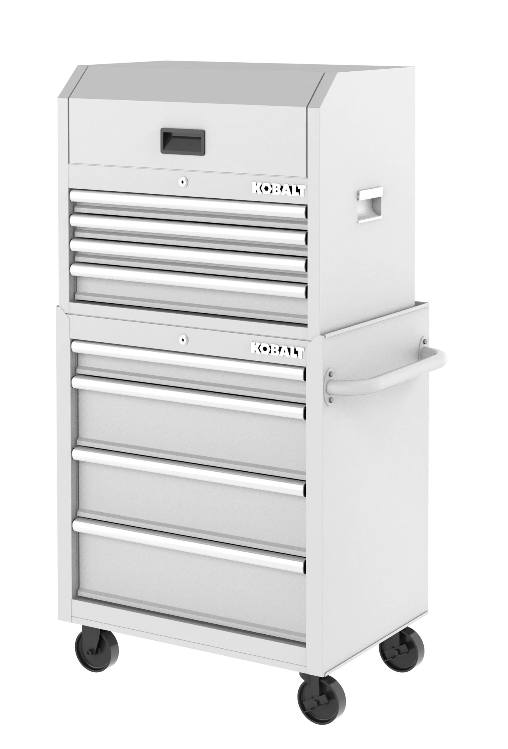 Kobalt 26-in W x 22-in H 4-Drawer Steel Tool Chest (White)