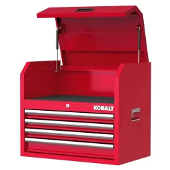 Kobalt 26-in W x 22-in H 4-Drawer Steel Tool Chest (Red)