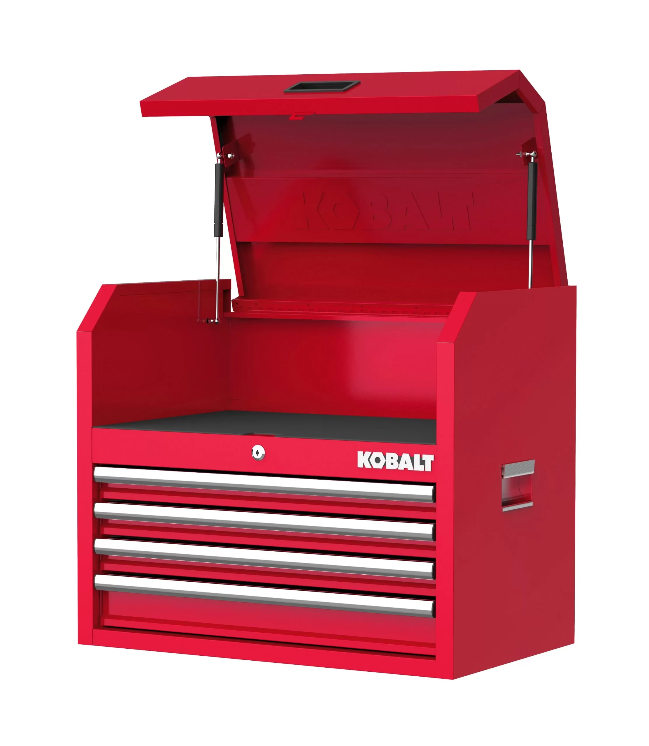 Kobalt 26-in W x 22-in H 4-Drawer Steel Tool Chest (Red)