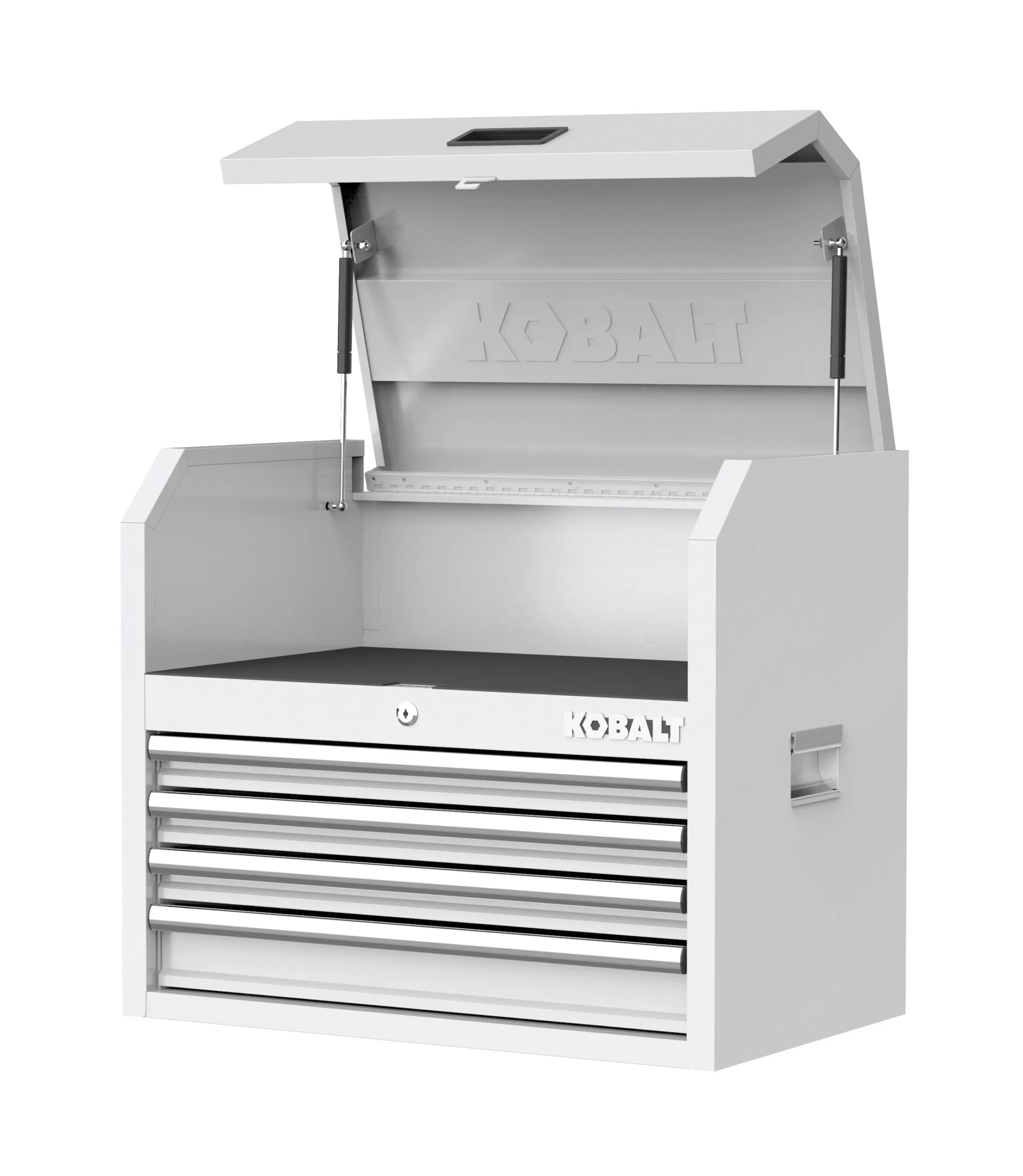 Kobalt 26-in W x 22-in H 4-Drawer Steel Tool Chest (White)