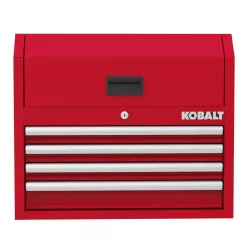 Kobalt 26-in W x 22-in H 4-Drawer Steel Tool Chest (Red)