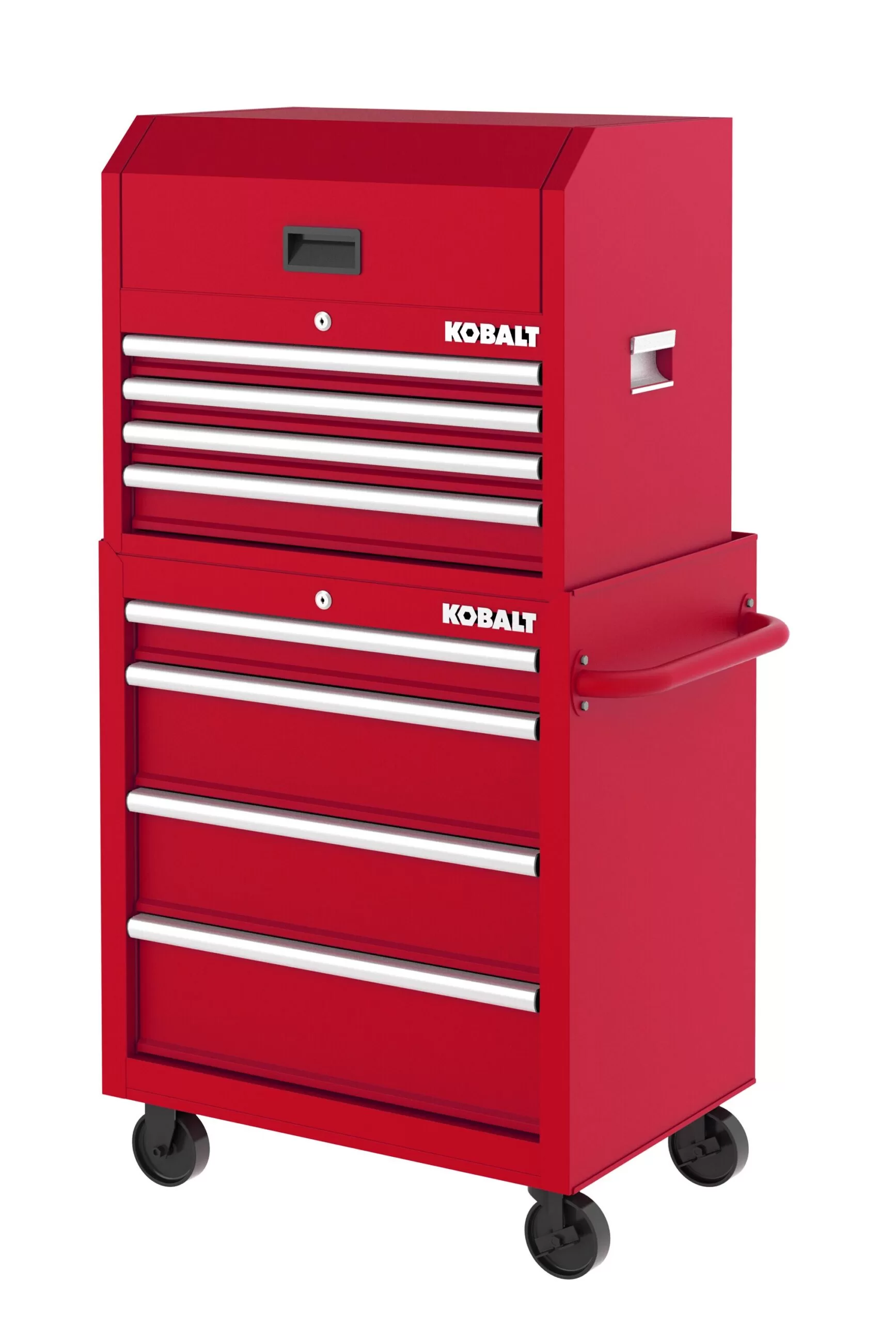 Kobalt 26-in W x 22-in H 4-Drawer Steel Tool Chest (Red)