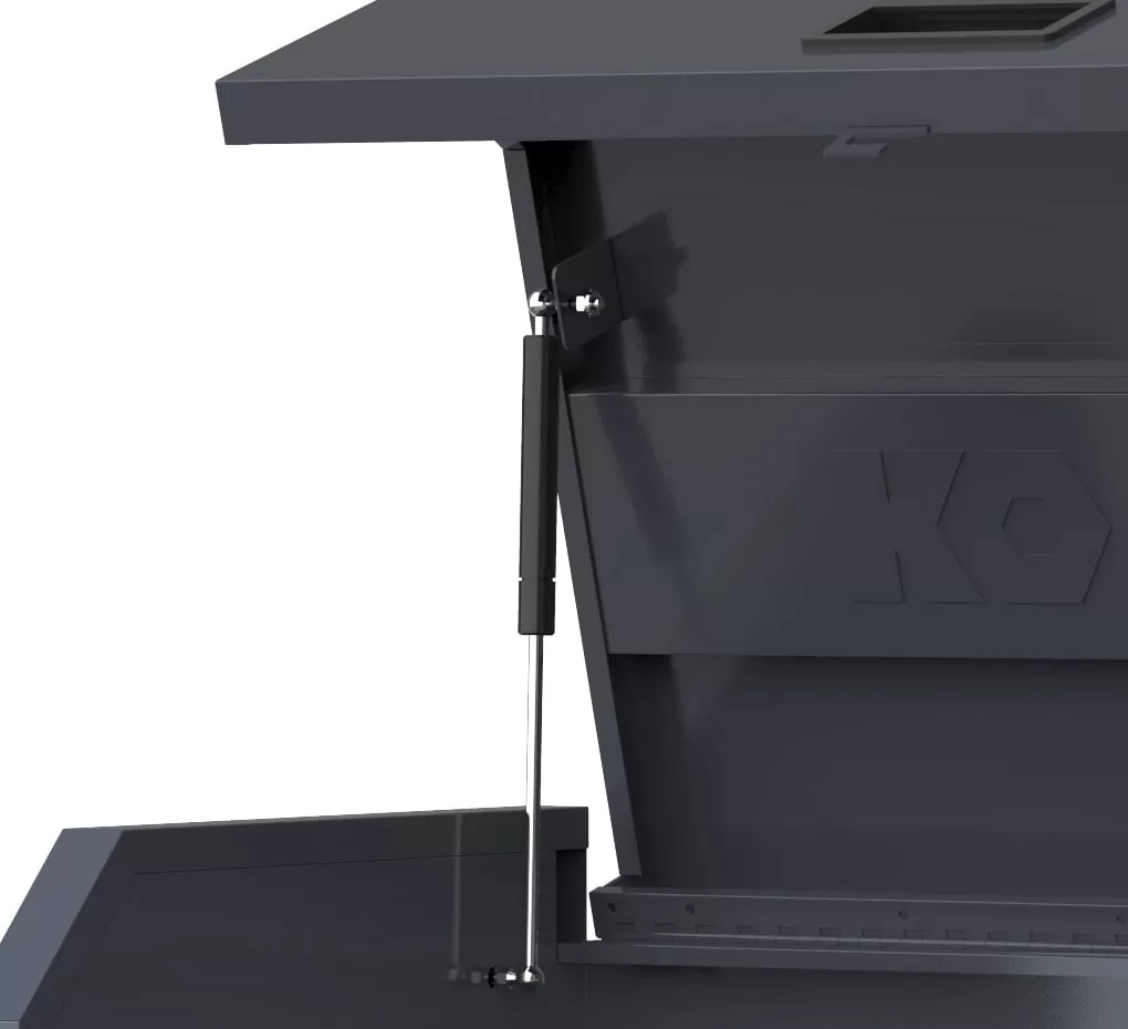 Kobalt 26-in W x 22-in H 4-Drawer Steel Tool Chest (Gray)