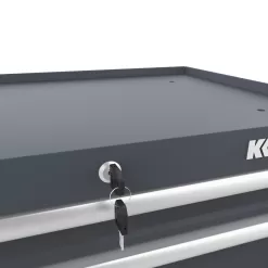 Kobalt 26.7-in W x 33-in H 4-Drawer Steel Rolling Tool Cabinet (Gray)