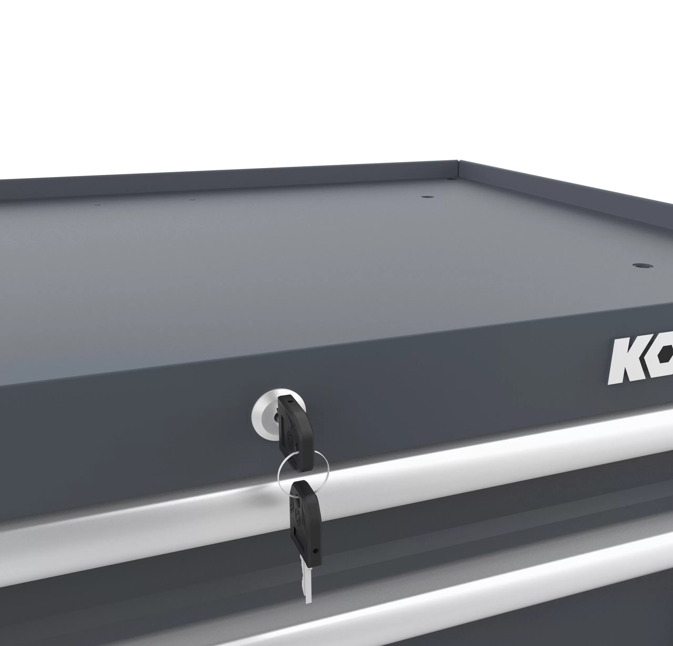 Kobalt 26.7-in W x 33-in H 4-Drawer Steel Rolling Tool Cabinet (Gray)