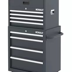 Kobalt 26-in W x 22-in H 4-Drawer Steel Tool Chest (Gray)