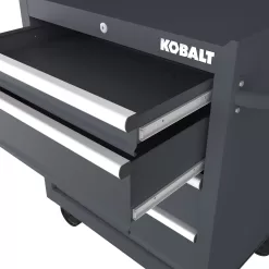 Kobalt 26.7-in W x 33-in H 4-Drawer Steel Rolling Tool Cabinet (Gray)