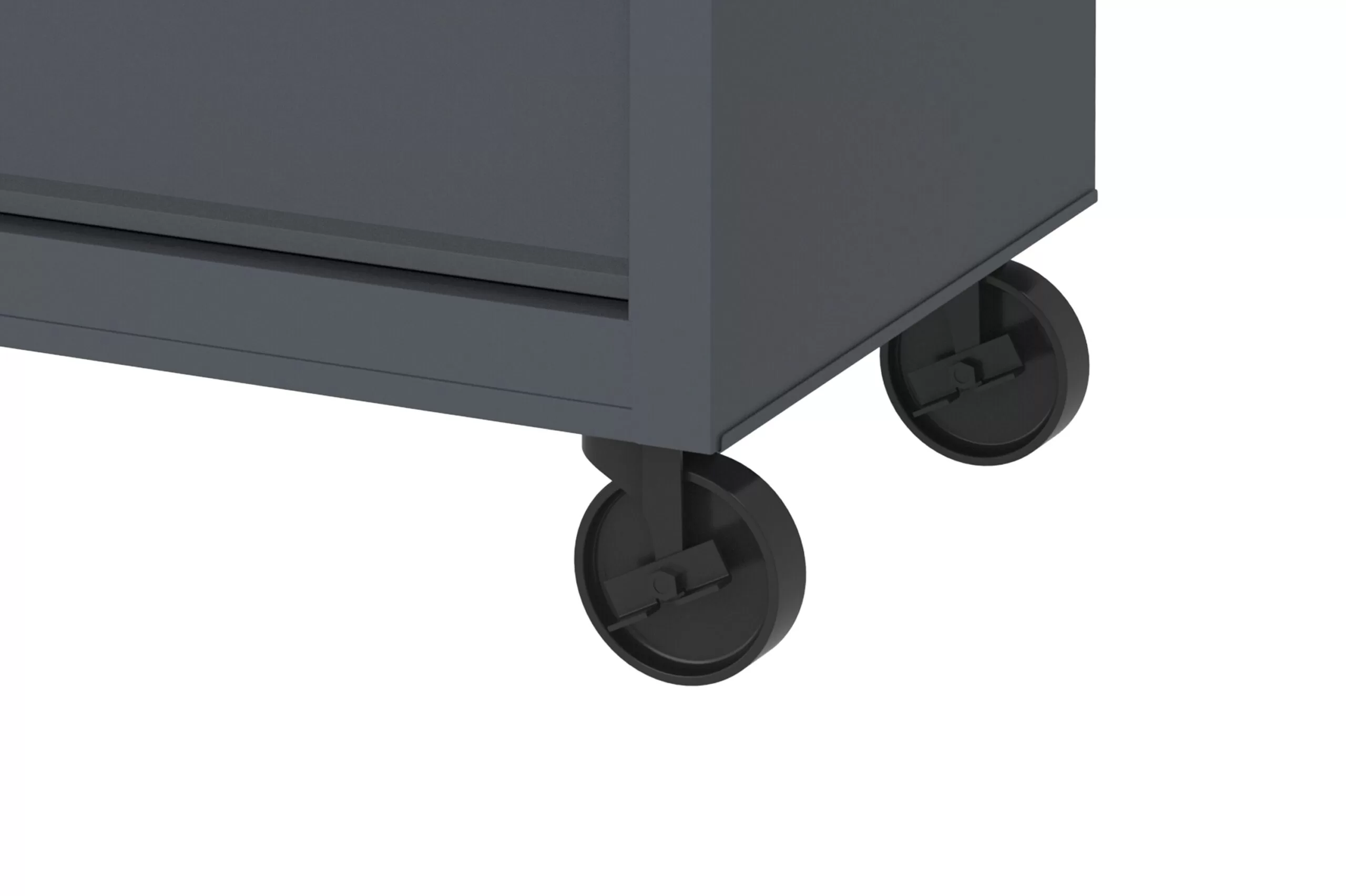 Kobalt 26.7-in W x 33-in H 4-Drawer Steel Rolling Tool Cabinet (Gray)