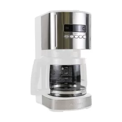 Kenmore 12-Cup White, Silver Commercial/Residential Drip Coffee Maker