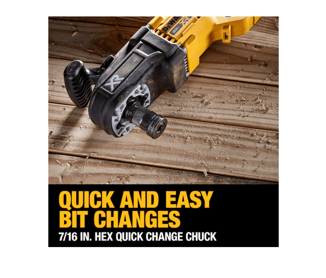 DEWALT DCD443B XR POWER DETECT 20-volt Max 7/8-in Brushless Right Angle Cordless Drill