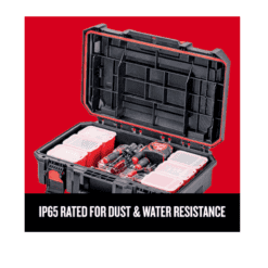 CRAFTSMAN CMST60420 TradeStack System Tower 22-in Black Plastic Wheels Lockable Tool Box
