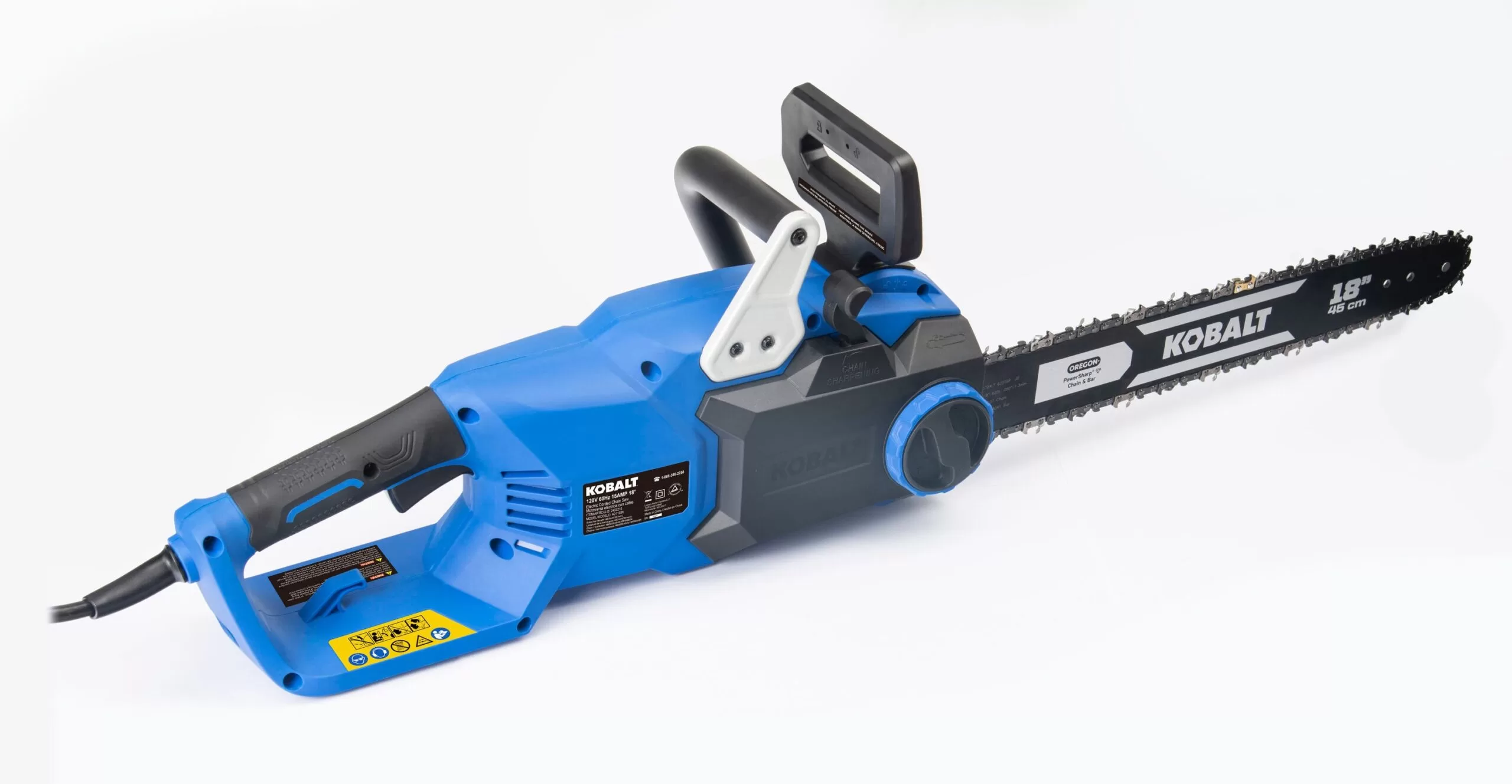 Kobalt A011038 18-in Corded Electric 15 Amp Chainsaw