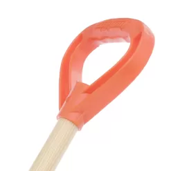 EMSCO GROUP 25-in Poly Snow Shovel with 50-in Wood Handle