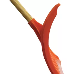 EMSCO GROUP 25-in Poly Snow Shovel with 50-in Wood Handle