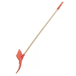 EMSCO GROUP 25-in Poly Snow Shovel with 50-in Wood Handle