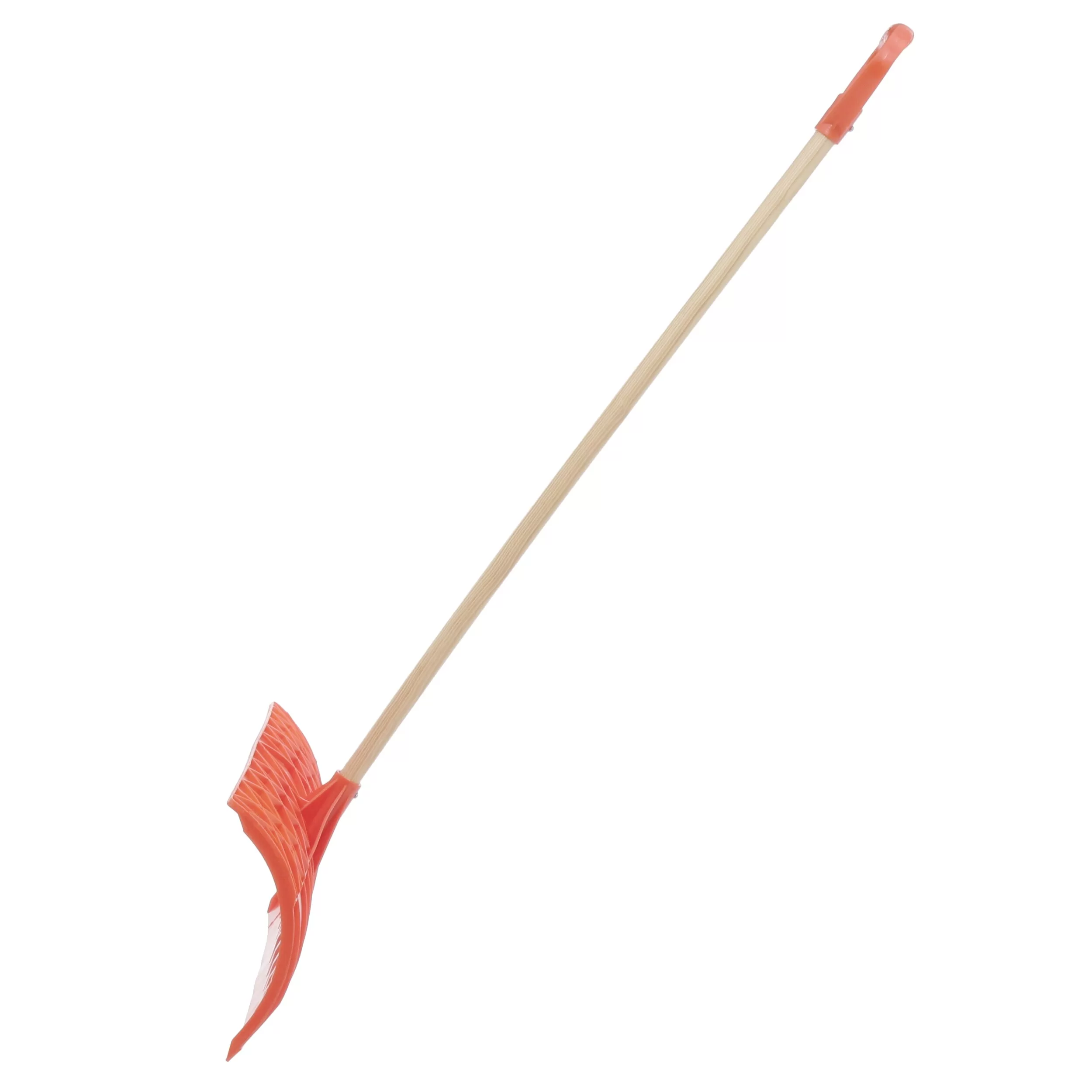 EMSCO GROUP 25-in Poly Snow Shovel with 50-in Wood Handle