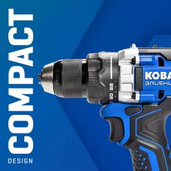 Kobalt Next-Gen 24-volt 1/2-in Metal Ratcheting Brushless Cordless Drill (1-Battery Included, Charger Included and Soft Bag included)