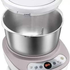 Bear HMJ-A50B1 Dough Maker with Ferment Function, Microcomputer Timing, Face-up Touch Panel, 4.5Qt, 304 Stainless Steel