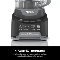 Ninja NF705BRN Professional XL Food Processor, Black