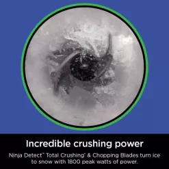 Ninja TB401 Detect Kitchen System Power Blender + Processor Pro, BlendSense Technology, Blender, Chopping & Smoothies, Black
