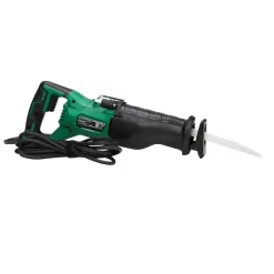Metabo HPT Reciprocating Saw CR13VSTM 11-Amp Variable Speed Corded | Orbital Function Switch | Bevel Gear Drive System | Adjustable Pivot Foot
