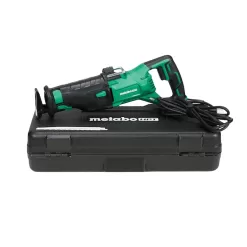 Metabo HPT Reciprocating Saw CR13VSTM 11-Amp Variable Speed Corded | Orbital Function Switch | Bevel Gear Drive System | Adjustable Pivot Foot