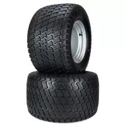 (2) Hustler 20x12.00-10 Wheel Assemblies Hustler Raptor SD 54
