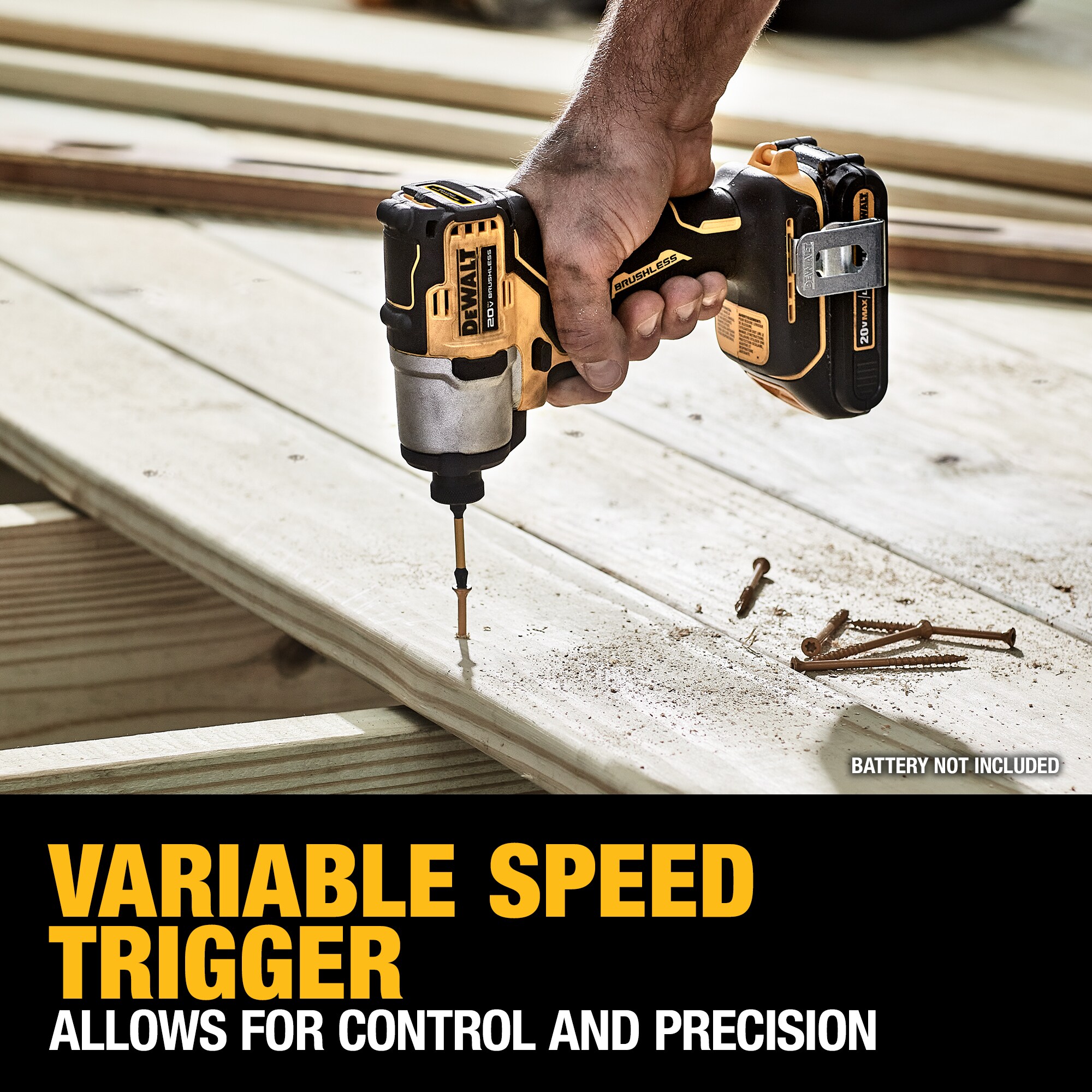 DEWALT 20V MAX 2-Tool Brushless Power Tool Combo Kit with Soft Case (2-Batteries and Charger Included) - Image 10