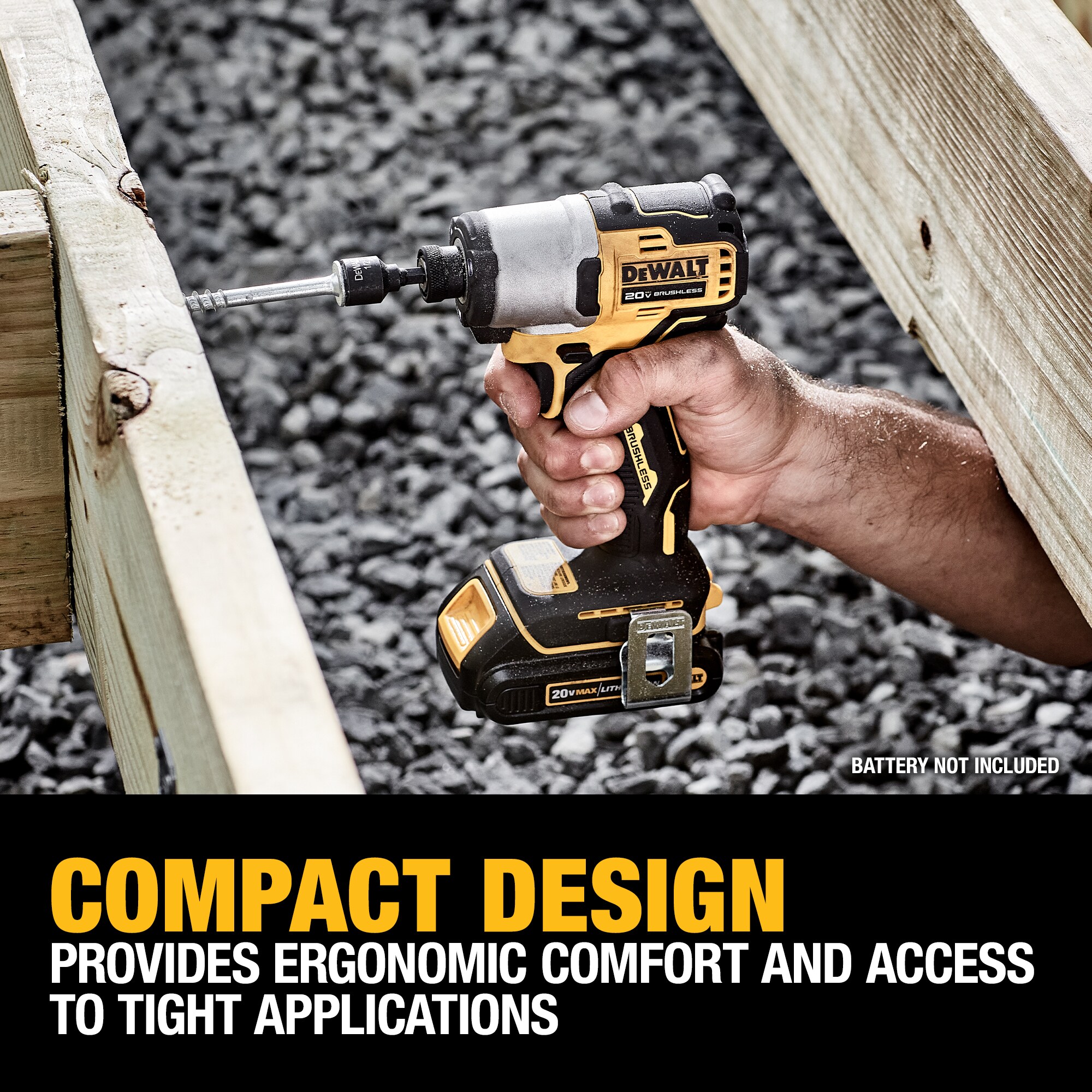 DEWALT 20V MAX 2-Tool Brushless Power Tool Combo Kit with Soft Case (2-Batteries and Charger Included) - Image 8