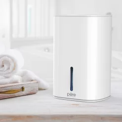 Pure Enrichment PureDry Mini Dehumidifier 0.53-Pint 1-Speed Dehumidifier (For Rooms 0- 150 sq ft)